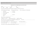 Suggested Data Collection Forms