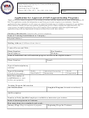 Ojt And Apprenticeship Approval Application