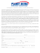 Event Registration Accident Waiver And Release Of Liability Name
