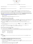 Application Form Fee Waiver - Texas State