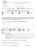 Medical Release Of Information Form