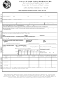 Barnes & Noble College Bookstores Inc Job Application Form Printable pdf