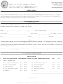 Medical Report Form - Illinois Secretary Of State