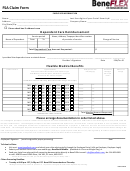 Fillable Fsa Claim Form Printable pdf