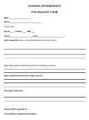 Eubanks Intermediate Pto Request Form