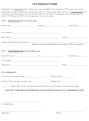 Pto Request Form