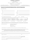 Background Fingerprint Request Form - Fairfield Local