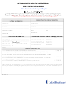 Pre Certification Form For External Insulin Pump And Supplies