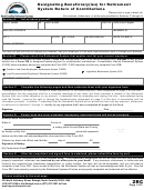 Form 2rc - Designating Beneficiary(ies) For Retirement System Return Of Contributions