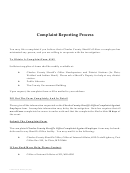 Complaint Against Employee