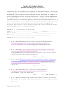 Faculty Of Graduate Studies Intellectual Property Awareness Printable pdf