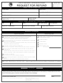 Form Mvd - 10208 - Request For Refund Form - Village Of Hatch