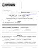 Fillable Supplemental Solicitation Report - Washington Secretary Of State Printable pdf