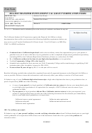 2014-2015 Transfer Entitlement Cal Grant Verification Form