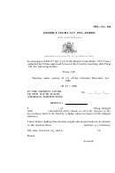 District Court Act 1973-forms New South Wales