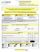 Vermont Waste Transportation Vehicle Report Form