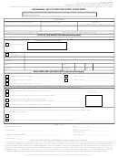 Form Pto/sb/16 2003 - Provisional Application For Patent Cover Sheet