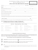 Form Hsmv 78306 - Application For Administrative Hearing