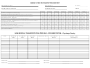 Weekly Vehicle Pre-trip Inspection Report Template