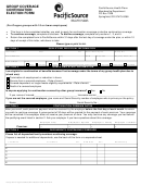 Fillable Continuation Election Form Pacificsource Printable pdf