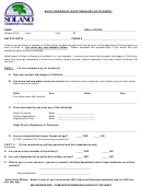 Basic Residence Questionnaire Supplement Part I