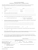 Village Of Frankfort - Freedom Of Information Act Request Form