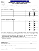 Form Cf-es 2058 - Declaration Of United States Citizenship/ Qualified Non-citizen Status