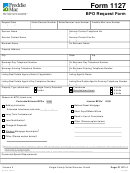 Form 1127 - Bpo Request Form