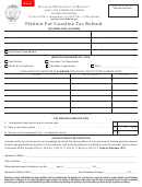 Fillable Petition For Gasoline Tax Refund Printable pdf