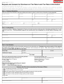 Form 4095 - Request And Consent For Disclosure Of Tax Return And Tax Return Information