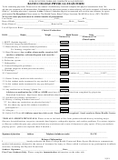 College Physical Exam Form