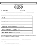 Meals Tax Form - Town Of Rocky Mount