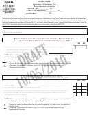 Form Ri-1120f Draft - Rhode Island Business Corporation Tax Supplemental Schedule - 2010