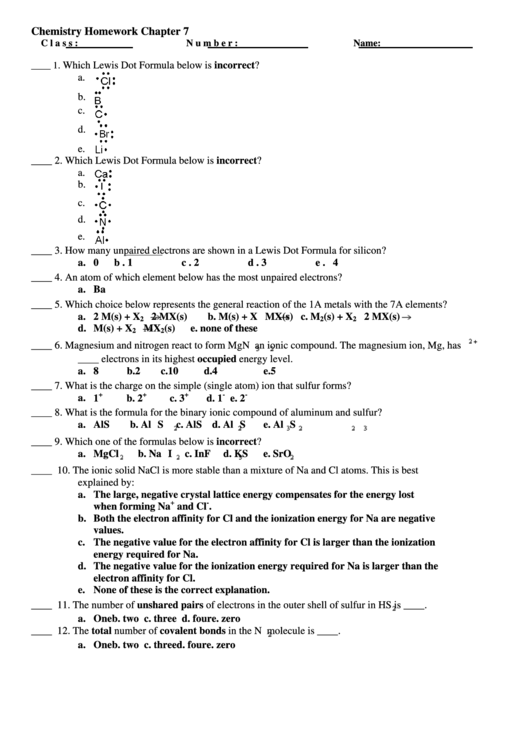 college homework pdf