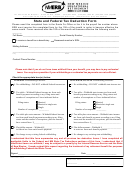 State And Federal Tax Deduction Form