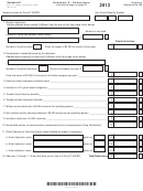 Form It-40pnr - Schedule C: Deductions - 2013