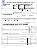 Form 5217ut - Utah Universal Small Employer Application - Best Life Printable pdf