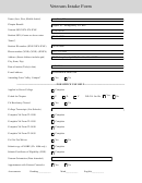 Veterans Intake Form Sierra College