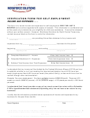 Self Employment Form - Workforce Solutions For North Central Texas