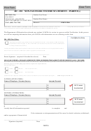 Fillable 2014-2015 Non-Tax Filer/income Statement Template - Parent(S) Printable pdf