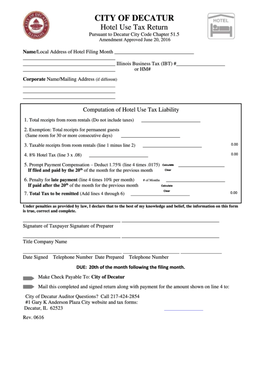 fillable-hotel-use-tax-return-city-of-decatur-printable-pdf-download