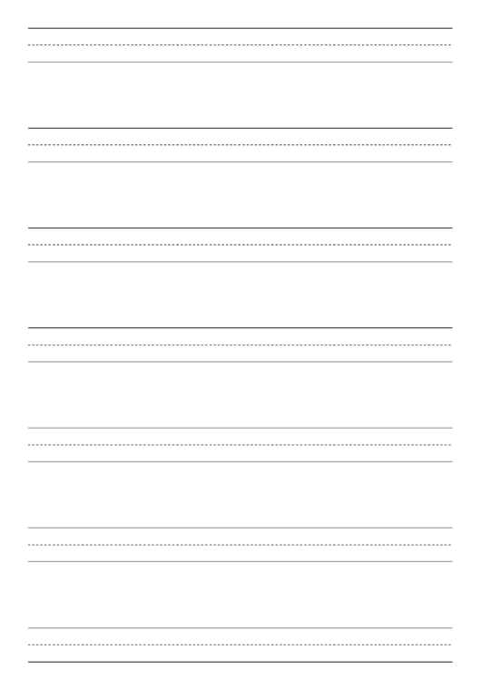 Penmanship Paper Template printable pdf download