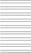 Three Lined Paper