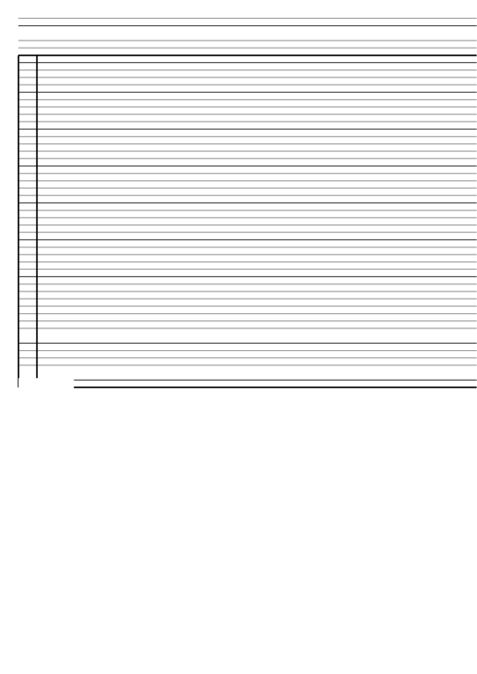 Blank Data Table Template Printable pdf
