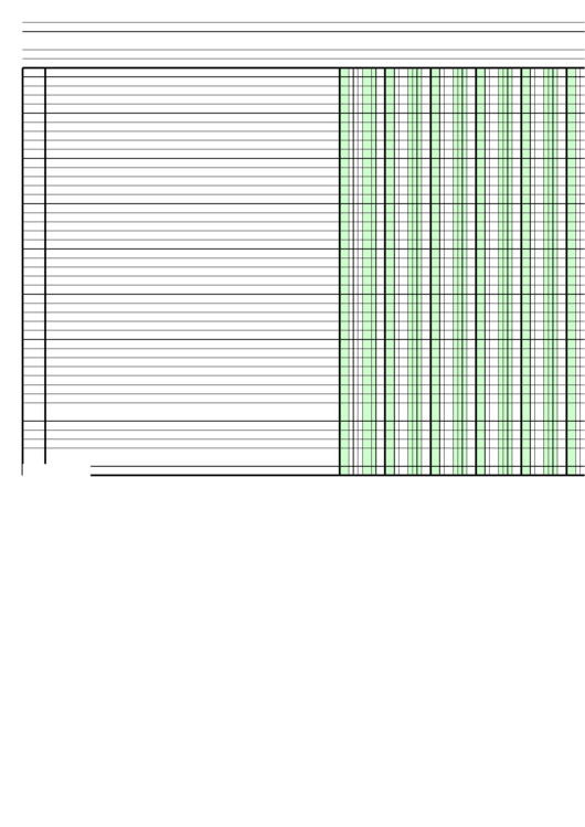 Blank Data Table Template 9 Columns printable pdf download