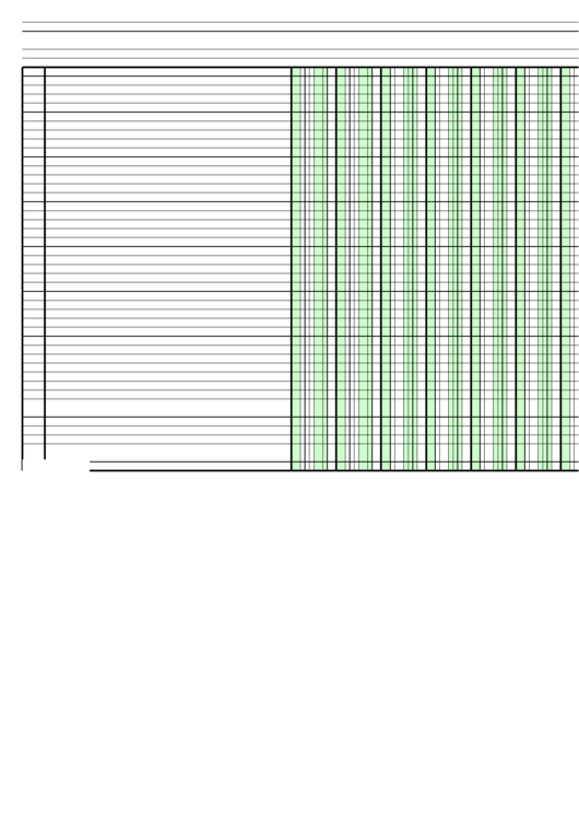 Blank Data Table Template 10 Columns Printable pdf