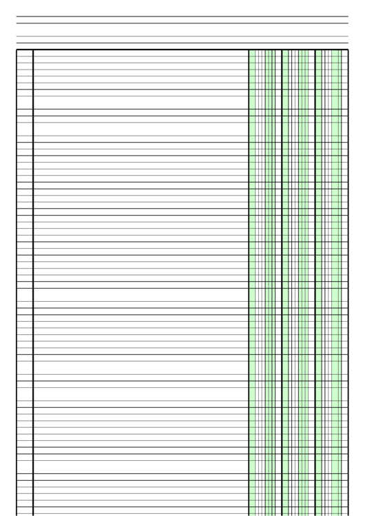 Blank Data Table Template 3 Columns Printable pdf