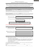 Substitute For Form W-9 - Request For Taxpayer Identification Number