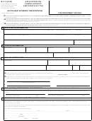 Form Mv 16 - Application For Cancellation Of Certificate Of Title