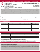 Prior Conduct Information And Release Form - Iupui Indiana